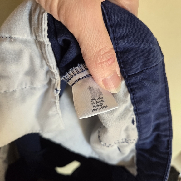 St Johns Bay Navy Cotton Shorts - Picture 8 of 8